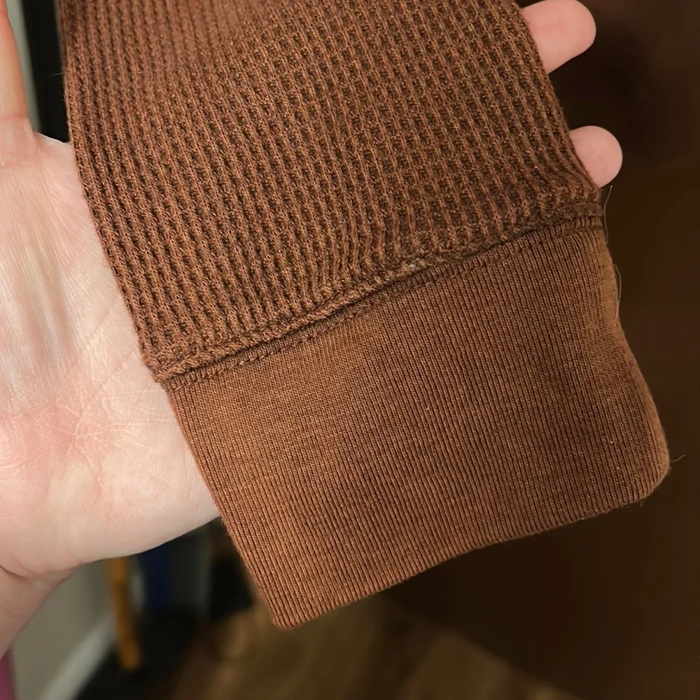 NWOT American Eagle Waffle Long Sleeve - Picture 4 of 6